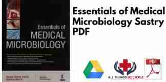 Essentials of Medical Microbiology Sastry PDF