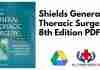 Shields General Thoracic Surgery 8th Edition PDF