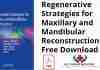 Regenerative Strategies for Maxillary and Mandibular Reconstruction PDF