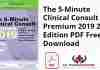 The 5-Minute Clinical Consult Premium 2019 27th Edition PDF