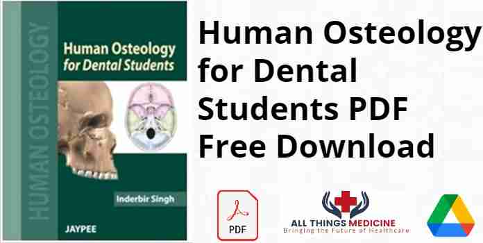 Human Osteology for Dental Students PDF