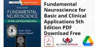 Fundamental Neuroscience for Basic and Clinical Applications 5th Edition PDF