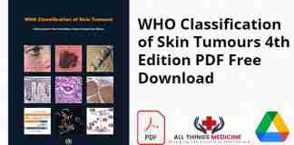 WHO Classification of Skin Tumours 4th Edition PDF