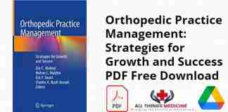 Orthopedic Practice Management: Strategies for Growth and Success PDF