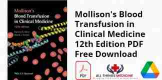 Mollisons Blood Transfusion in Clinical Medicine 12th Edition PDF
