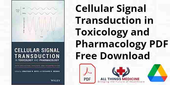 Cellular Signal Transduction in Toxicology and Pharmacology PDF