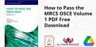How to Pass the MRCS OSCE Volume 1 PDF