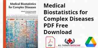 Medical Biostatistics for Complex Diseases PDF