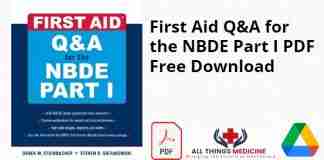 First Aid Q&A for the NBDE Part I PDF