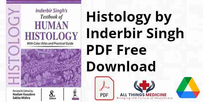 Histology by Inderbir Singh PDF
