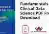 Fundamentals of Clinical Data Science PDF