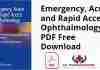 Emergency, Acute and Rapid Access Ophthalmology PDF