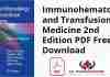 Immunohematology and Transfusion Medicine 2nd Edition PDF