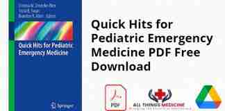 Quick Hits for Pediatric Emergency Medicine PDF