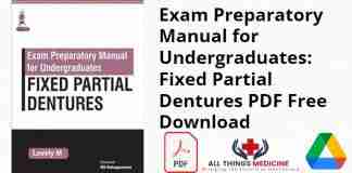 Exam Preparatory Manual for Undergraduates: Fixed Partial Dentures PDF