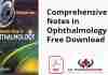 Comprehensive Notes in Ophthalmology PDF