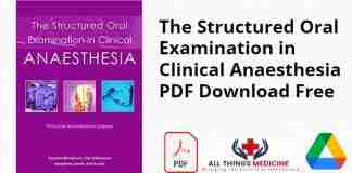 The Structured Oral Examination in Clinical Anaesthesia PDF
