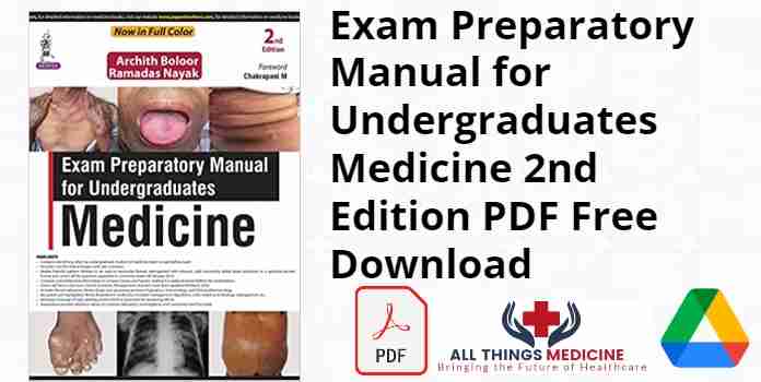 Exam Preparatory Manual for Undergraduates Medicine 2nd Edition PDF