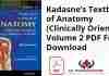 Kadasne’s Textbook of Anatomy (Clinically Oriented), Volume 2 PDF