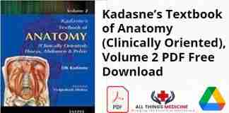 Kadasne’s Textbook of Anatomy (Clinically Oriented), Volume 2 PDF