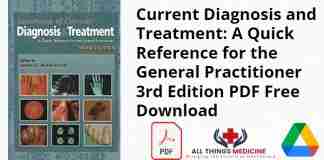 Current Diagnosis and Treatment: A Quick Reference for the General Practitioner 3rd Edition PDF