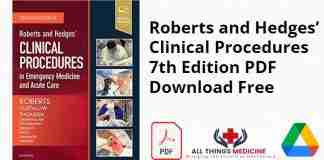 Roberts and Hedges’ Clinical Procedures 7th Edition PDF