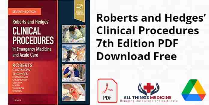 Roberts and Hedges’ Clinical Procedures 7th Edition PDF