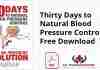 Thirty Days to Natural Blood Pressure Control PDF