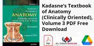 Kadasne’s Textbook of Anatomy (Clinically Oriented), Volume 3 PDF