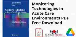Monitoring Technologies in Acute Care Environments PDF