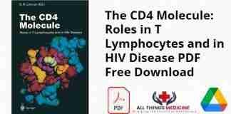 The CD4 Molecule: Roles in T Lymphocytes and in HIV Disease PDF
