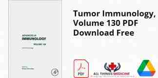 Tumor Immunology, Volume 130 PDF