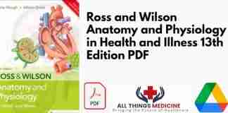 Ross and Wilson Anatomy and Physiology in Health and Illness 13th Edition PDF