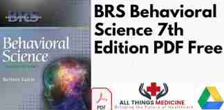 BRS Behavioural Sciences 7th Edition PDF