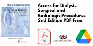 Access for Dialysis: Surgical and Radiologic Procedures 2nd Edition PDF
