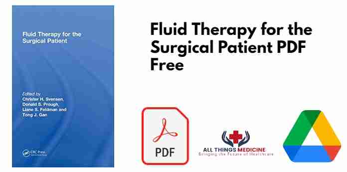Fluid Therapy for the Surgical Patient PDF