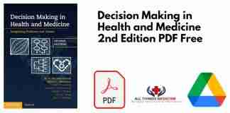 Decision Making in Health and Medicine 2nd Edition PDF