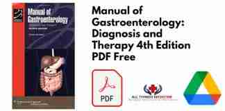 Manual of Gastroenterology: Diagnosis and Therapy 4th Edition PDF