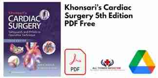 Khonsari's Cardiac Surgery 5th Edition PDF
