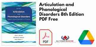 Articulation and Phonological Disorders 8th Edition PDF