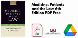Medicine, Patients and the Law 6th Edition PDF