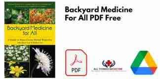 Backyard Medicine For All PDF