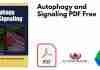 Autophagy and Signaling PDF