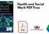 Health and Social Work PDF