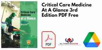 Critical Care Medicine At A Glance 3rd Edition PDF