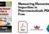 Measuring Elemental Impurities in Pharmaceuticals PDF