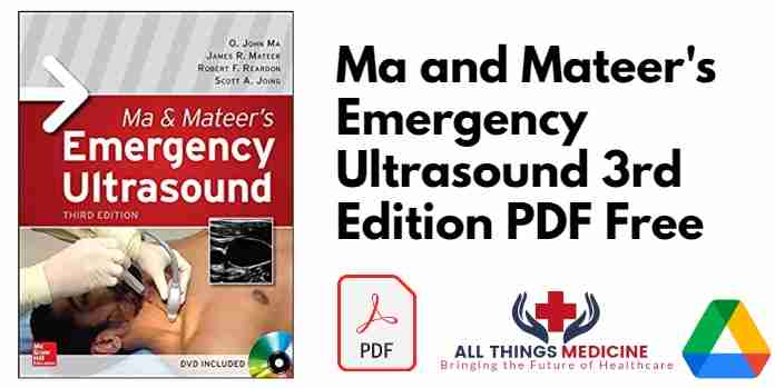 Ma and Mateer's Emergency Ultrasound 3rd Edition PDF