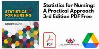 Statistics for Nursing: A Practical Approach 3rd Edition PDF