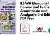 BSAVA Manual of Canine and Feline Anaesthesia and Analgesia 3rd Edition PDF