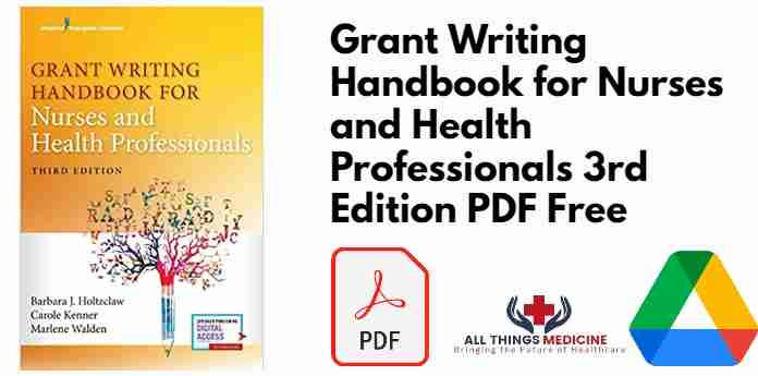 Grant Writing Handbook for Nurses and Health Professionals 3rd Edition PDF